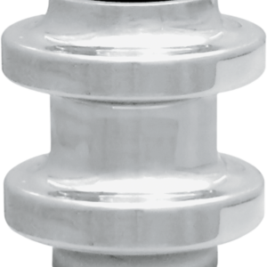 Heel Eliminator - Chrome - Finned