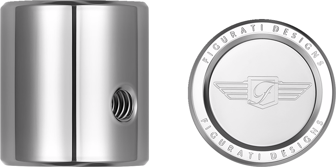 Heel-Toe Shifter Cover - Logo - Stainless Steel - Image 2