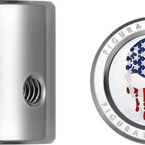 Heel-Toe Shifter Cover - American Flag Skull - Red/White/Blue