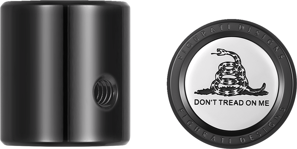 Heel-Toe Shifter Cover - Don't Tread On Me - Black - Image 3