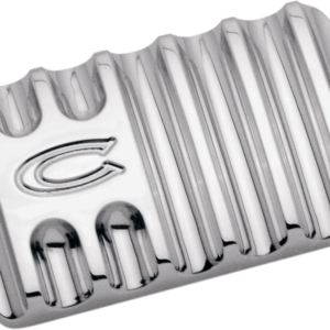 Brake Pedal - Finned - Chrome
