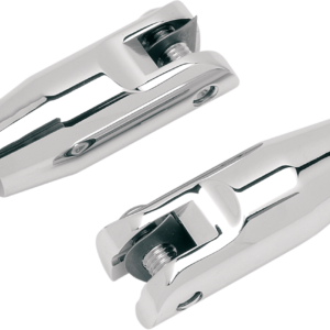 Rear Footpeg Mount - Chrome - FLHT '93+