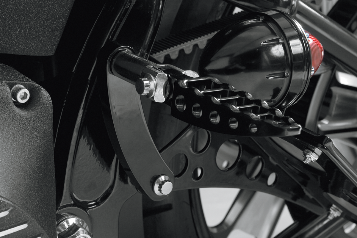 Passenger Peg Relocation Bracket - Black - Image 2