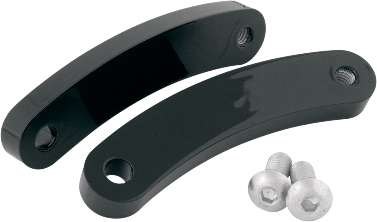 Passenger Peg Relocation Bracket - Black