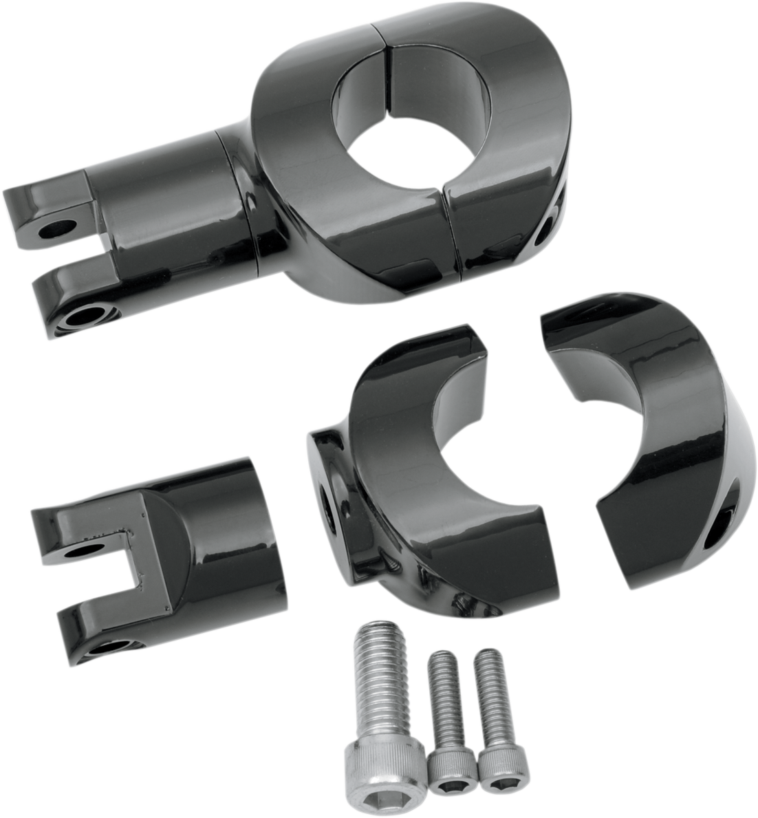 Big Buffalo Footpeg Mount - Black