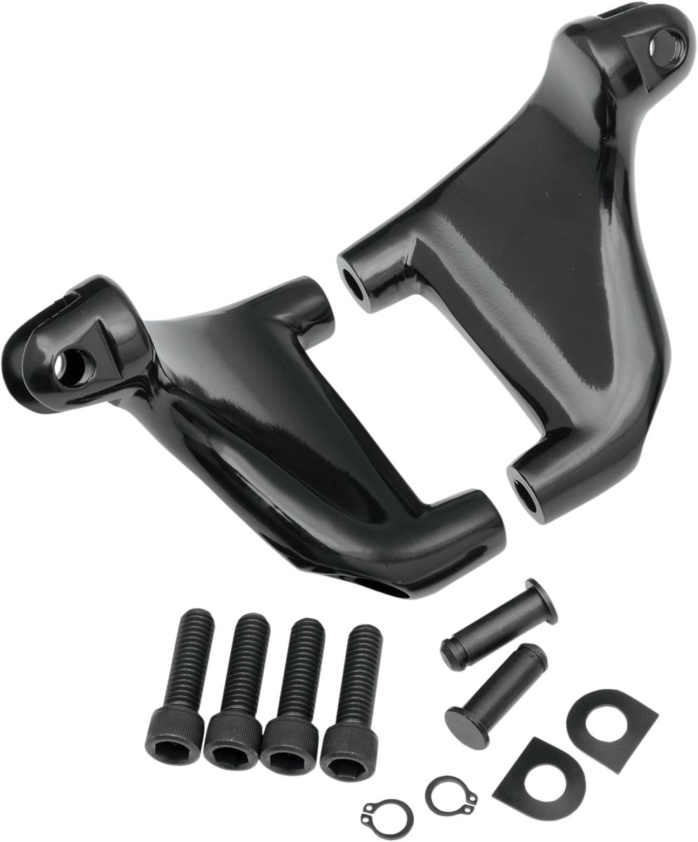 Passenger Peg Mount - Black - XL '04-'13