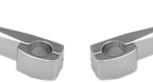 Adjustable Frame Mount Peg - Chrome - 1.5"