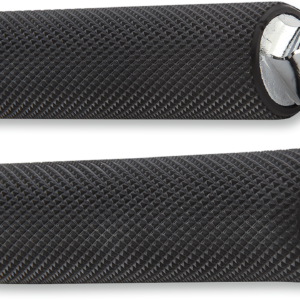 Footpegs - Knurled - Black
