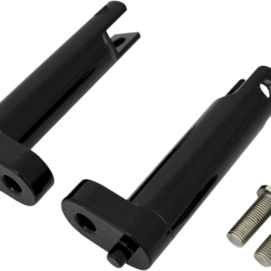 Passenger Footpeg Mount - Black - FLH/FLT