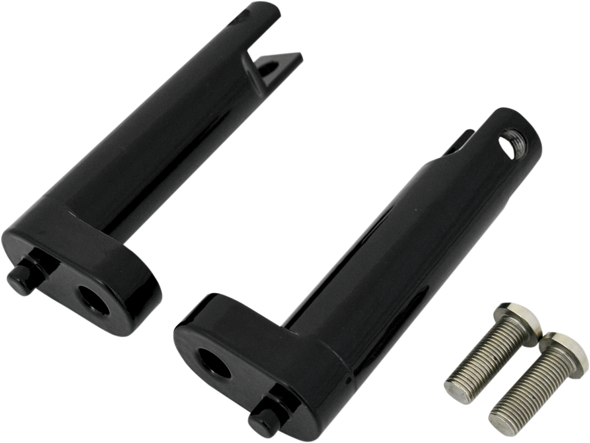Passenger Footpeg Mount - Black - FLH/FLT