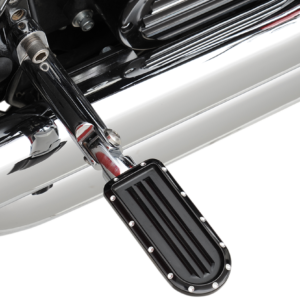 Rear Pegs - Dimpled - Black