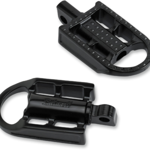 Mushman Footpegs - Standard - Black Electroplated