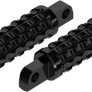 Traction Footpegs - Black - Universal