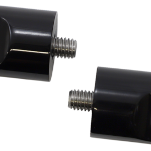 Rear Footpeg Mounts - Black