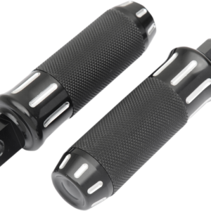 Custom Footpegs - Black Cut