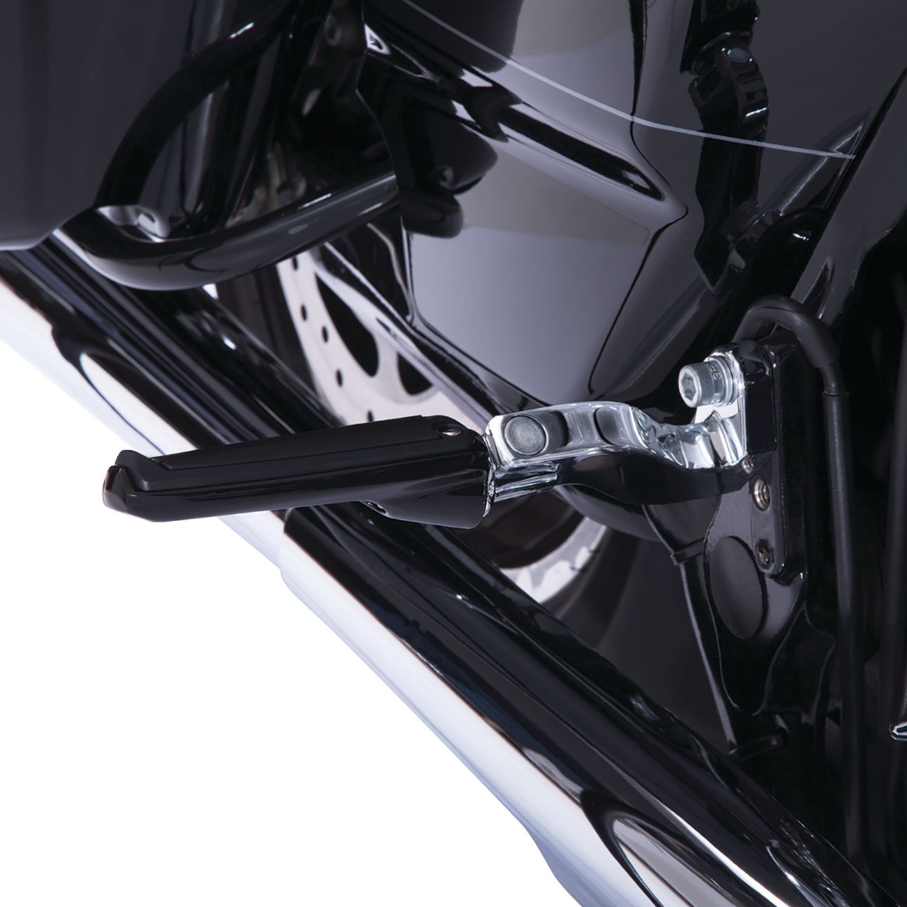 Footpeg w/ Mount - Black - Image 2