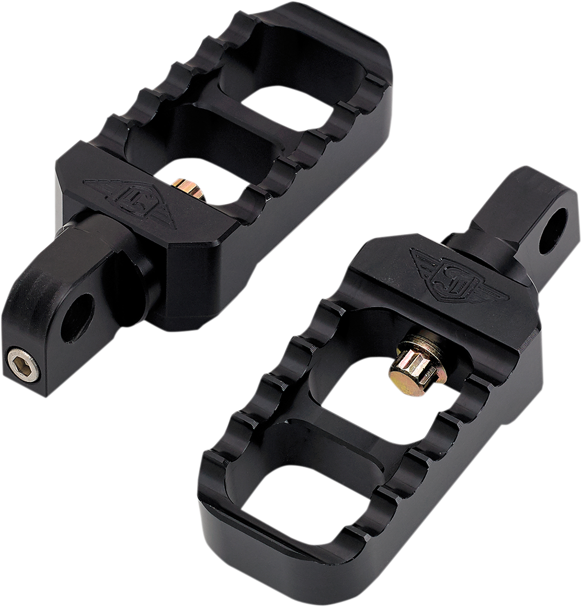 Adjustable Stubby Footpegs - Black