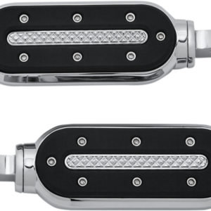 Heavy Industry Shift Footpegs - With Adapter - Chrome