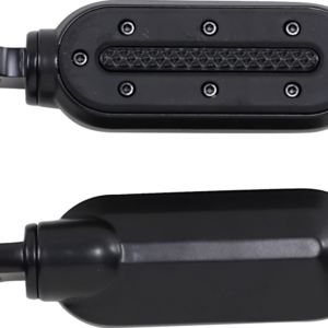 Heavy Industry Shift Footpegs - With Adapter - Black
