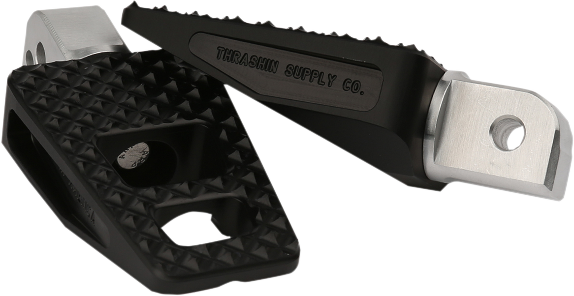 Rear P-54 Footpegs - Black - Softail