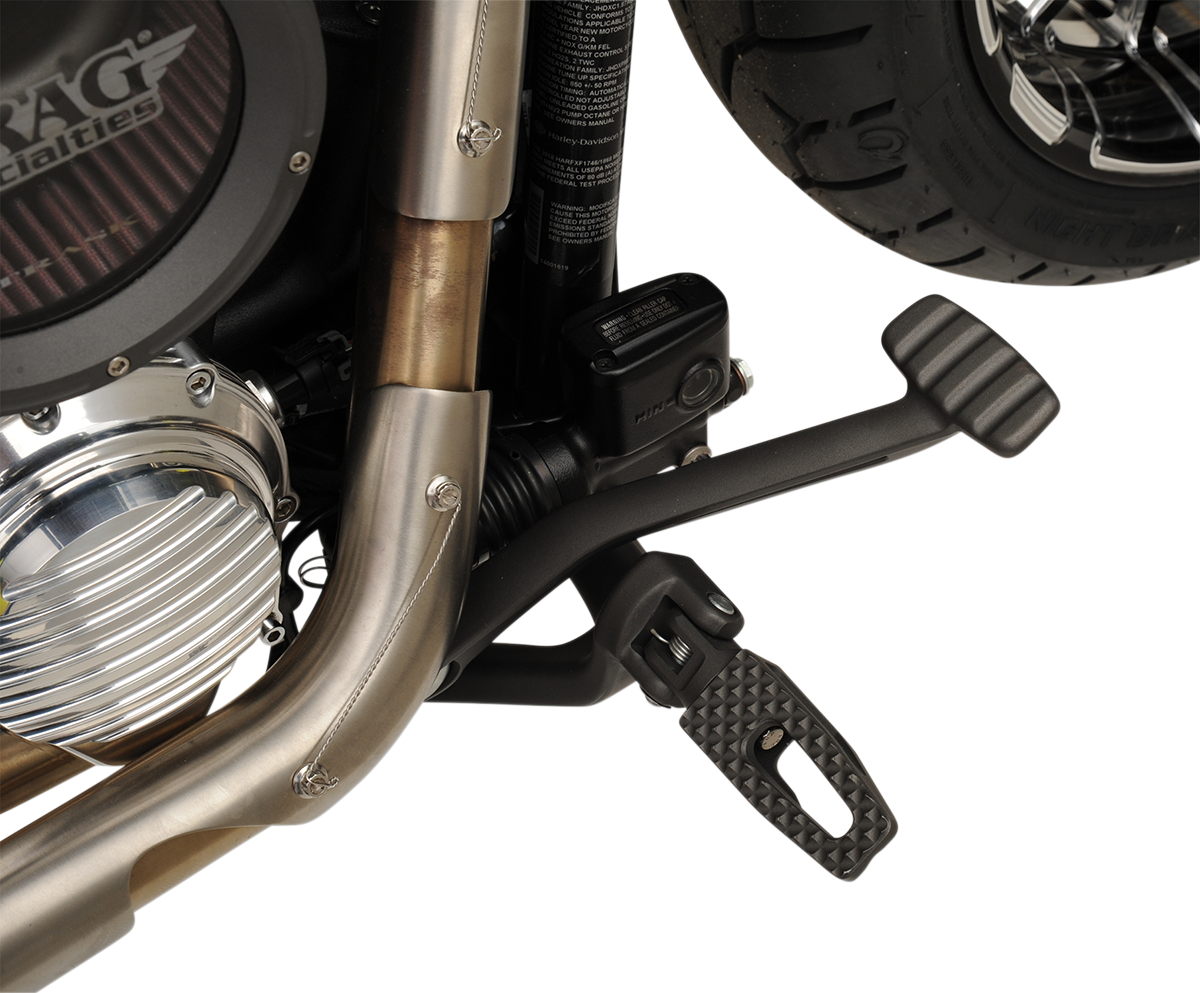 Front P-54 Slim Footpegs - Black - Image 2