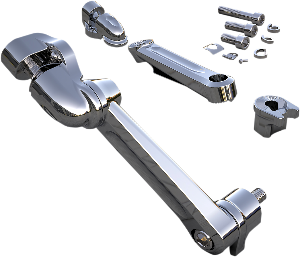 Adjustable Passenger Peg Mount - Chrome - Image 2