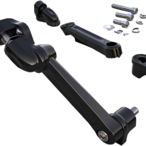 Adjustable Passenger Peg Mount - Black