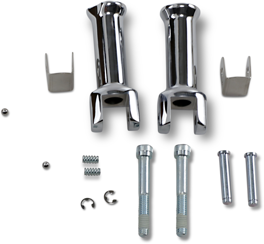 Passenger Peg Mount - Chrome - Softail