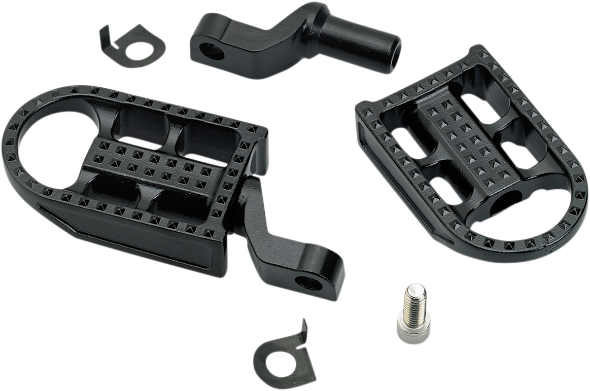 Mushman Footpegs - Step - Black Electroplated