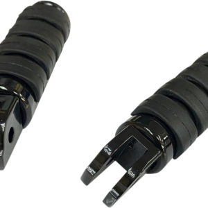 FML Soft-Ride Footpegs - Driver - Black - Softail