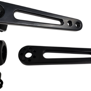 Adjustable Highway Peg Mounts - 1-1/4" - Black