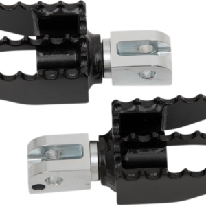MX Footpegs - Passenger - Black/Chrome