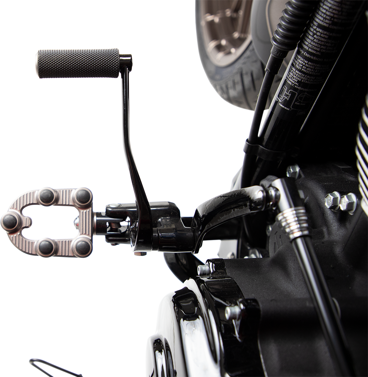Driver Splined Peg Mount - Softail