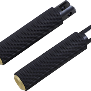 Knurled Footpegs - Brass - FX/FL '18-'23