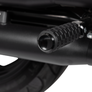 Passenger Air Trax Footpegs - Black - FL/FX '18-'23