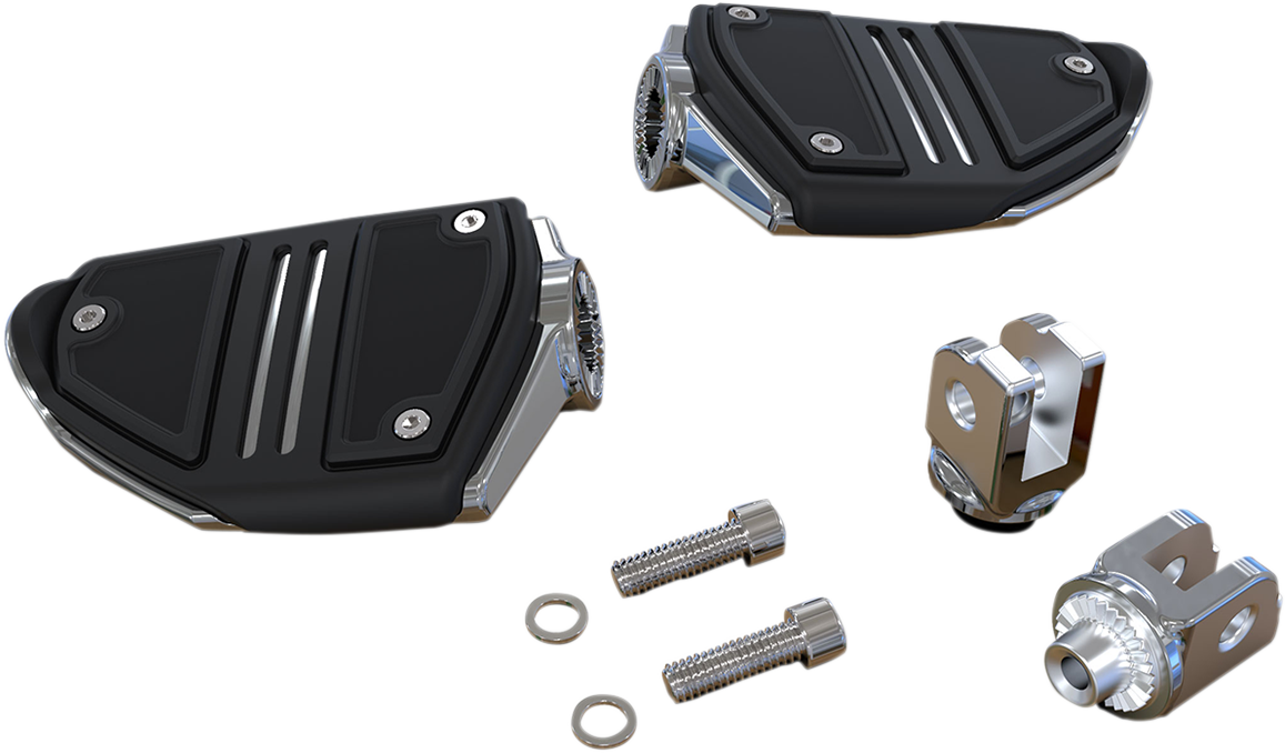 Twin Rail Footpeg - Chrome