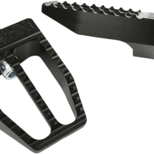 Militant Footpegs - Black - Dyna