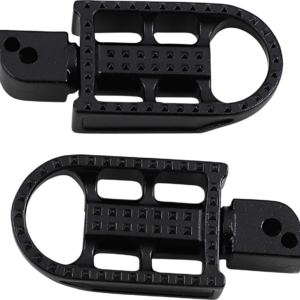 Mushman Footpegs - Standard - Black Electroplated