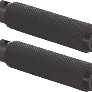 Driver Pegs - Black - Knurled