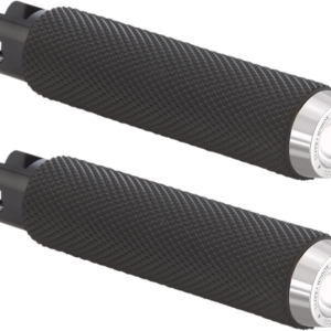 Driver Pegs - Chrome - Knurled