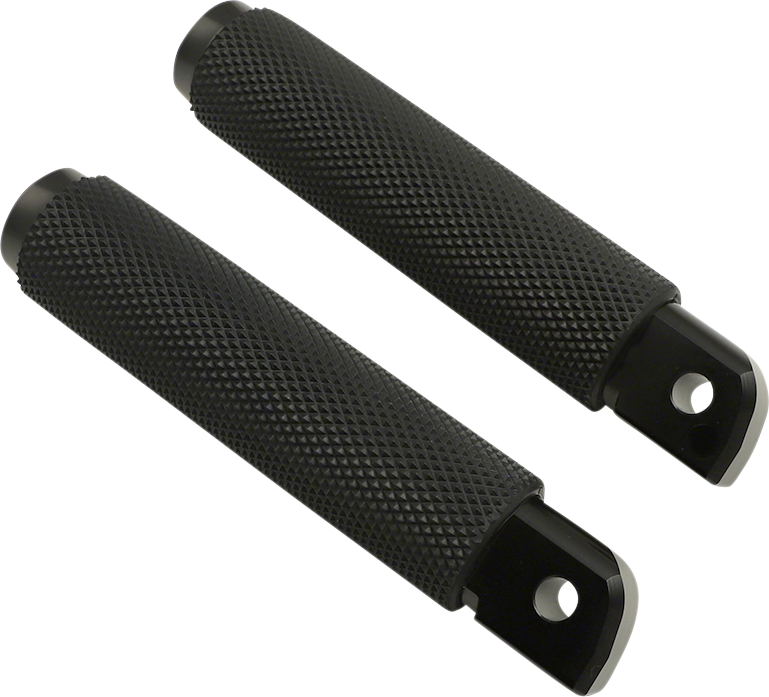 Passenger Pegs - Black - Knurled