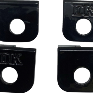 Footpeg Adapter - Front/Back - Black