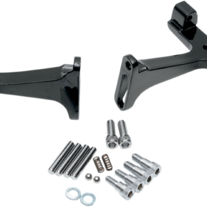 Passenger Footboard Mount - Black