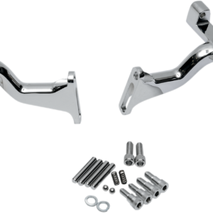 Passenger Footboard Raised Mount - Chrome