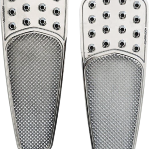 Front Floorboards - Chrome Knurled