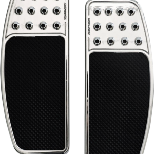 Front Floorboards - Chrome w/ Rubber Inserts
