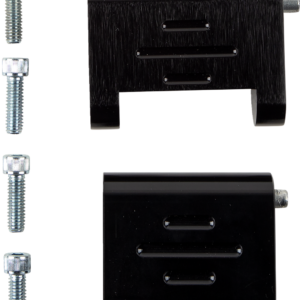 Passenger Floorboard Mounts - Black