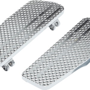 County Line Billet Floorboards - Chrome - FL
