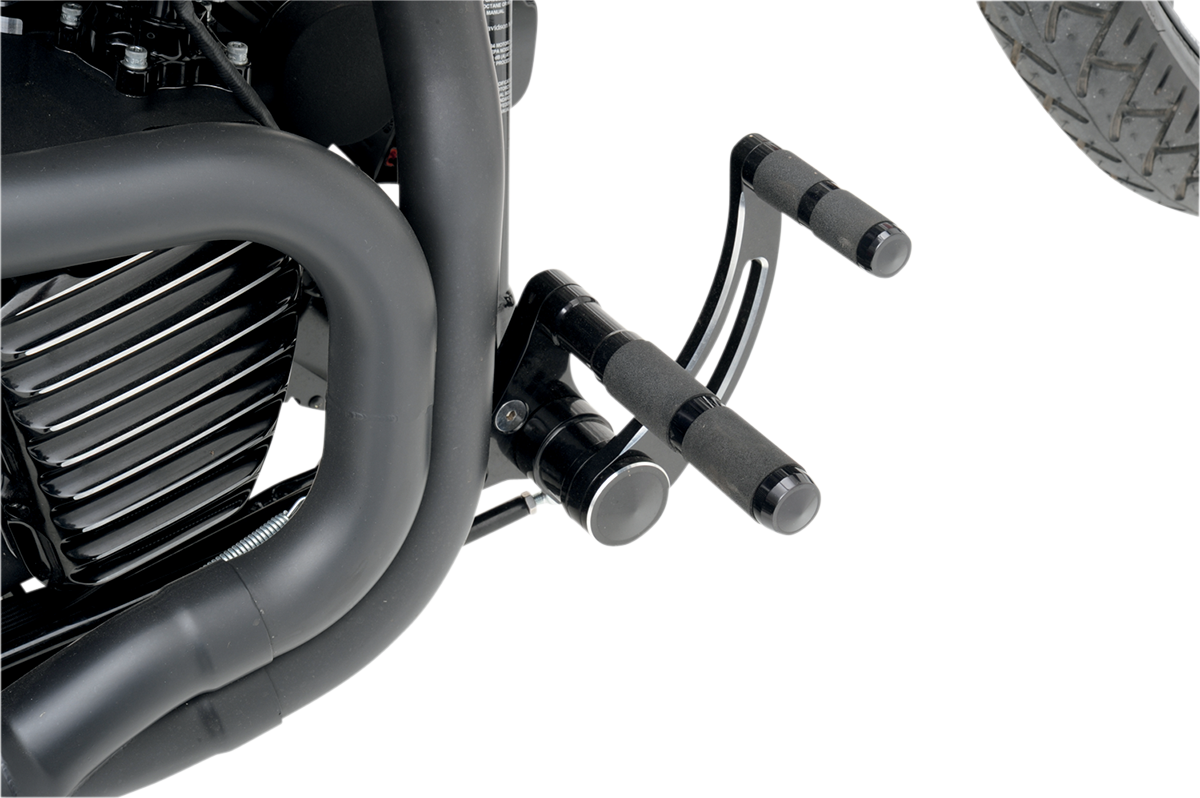 Forward Control - Black - Slotted - Image 2