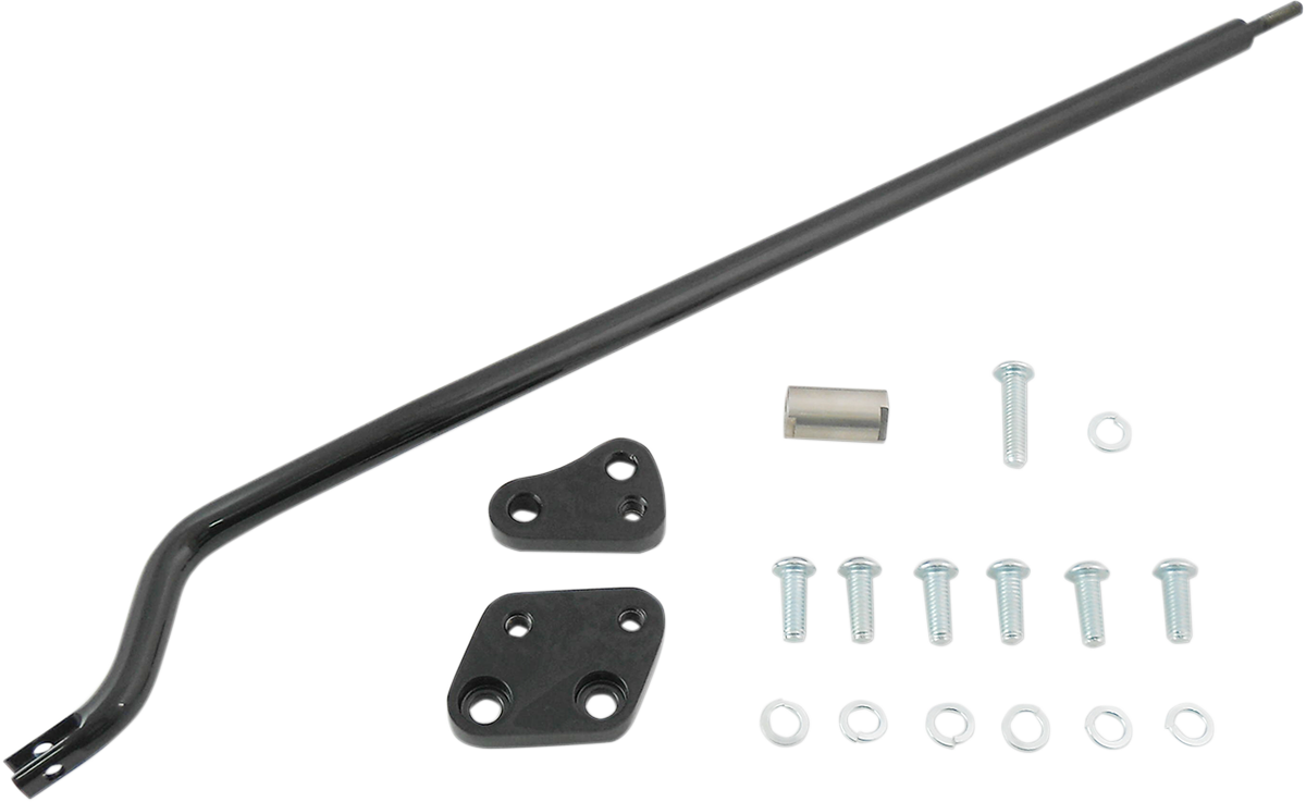 Forward Control Relocation Kit - FXD - Black